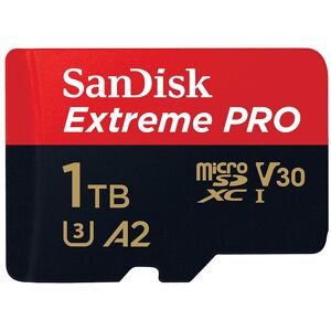 Sandisk Extreme PRO MicroSDXC 170MBs Class 10 with SD Adapter 1TB