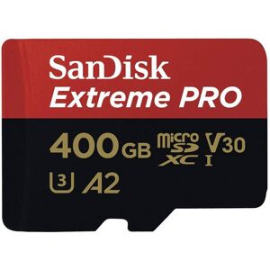 Sandisk Extreme PRO MicroSDXC 170MBs Class 10 with SD Adapter 400GB