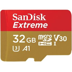 Sandisk Extreme MicroSDHC 100MB s A1 C10 V30 UHSI U3 32GB