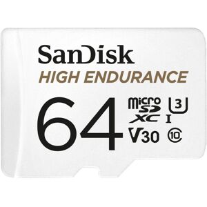 Sandisk High Endurance 100MBs Micro SDXC Card with Adapter 64GB