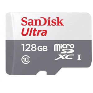 Sandisk Ultra Lite MicroSDXC Class 10 UHS-I 100MB/s Card with adapter- 128GB