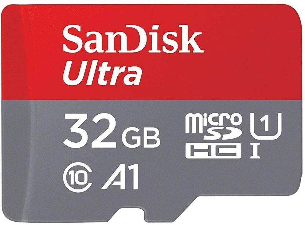 Sandisk Ultra MicroSDHC Card 120MB/s Class 10 UHS-I with Adapter - 32GB