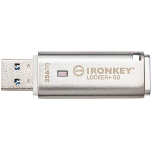 Kingston IronKey Locker+ 50 USB Flash Drive Encrypted 256GB