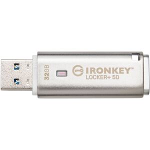 Kingston IronKey Locker+ 50 USB Flash Drive Encrypted 32GB