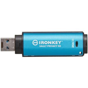 Kingston IronKey Vault Privacy 50 USB Flash Drive XTS AES Encrypted 256GB