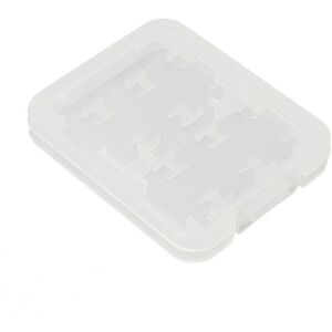 Generic PLASTIC Memory Card Case 6Way