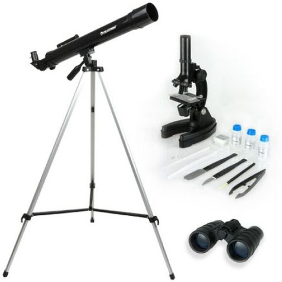 Celestron Telescope Microscope Binocular Science Kit