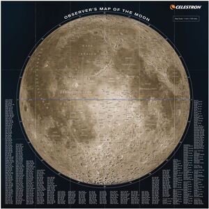 Celestron Observer's Map of the Moon