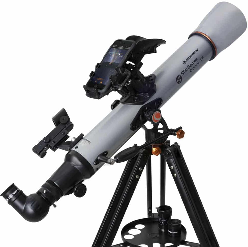 Celestron StarSense Explorer LT 80AZ Smartphone App-Enabled Refractor Telescope