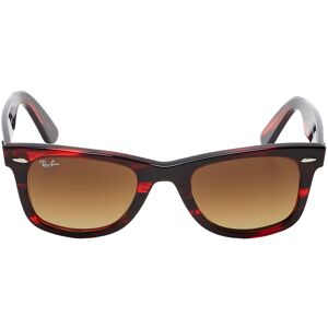 Ray Ban Wayfarer Sunglasses - Red Stripe  - Red - male - Size: One Size