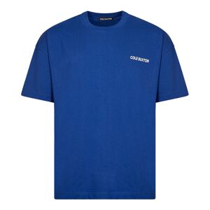 Cole Buxton Sportswear T-Shirt - Cobalt Blue  - Blue - male - Size: X-Large