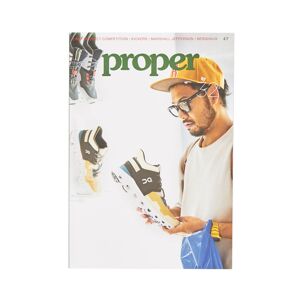 Proper Mag Issue 32  - White - male - Size: One Size