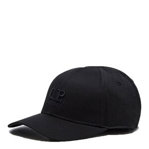 CP Company Logo Cap - Black  - Black - male - Size: One Size