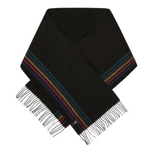 Paul Smith Sport Stripe Scarf - Black  - Black - male - Size: One Size