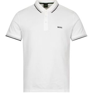 Boss Athleisure Paddy Polo Shirt - White  - White - male - Size: Large