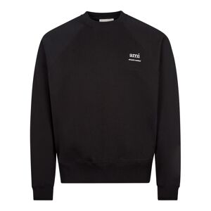 Ami Paris Logo Sweatshirt - Black  - Black - male - Size: Large