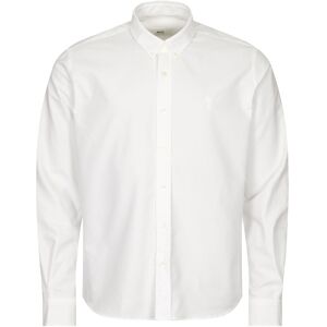 Ami Paris Button Down Shirt - White  - White - male - Size: XX-Large