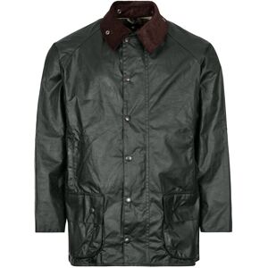 Barbour Beaufort Wax Jacket - Sage  - Green - male - Size: 46