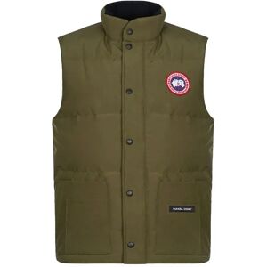 Canada Goose Freestyle Crew Vest - Military Green  - Green - male - Size: Small