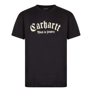 Carhartt WIP Onyx T-Shirt - Black / Wax  - Black - male - Size: Small