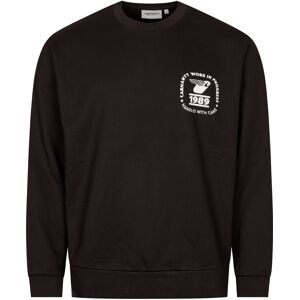 Carhartt WIP Stamp State Sweatshirt - Black  - Black - male - Size: XX-Large