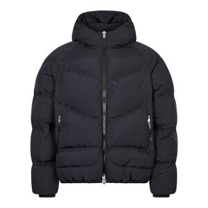 Cole Buxton Hooded Insulated Jacket - Black  - Black - male - Size: Small