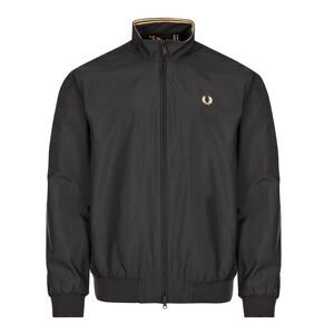 Fred Perry Brentham Jacket - Black  - Black - male - Size: XX-Large