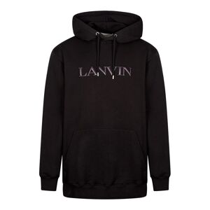 Lanvin Oversized Hoodie - Black  - Black - male - Size: Small