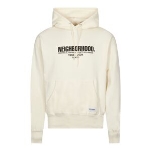 Neighborhood Logo Hoodie - Ivory  - Cream - male - Size: Small