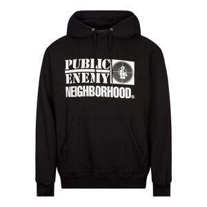 Neighborhood x Public Enemy Hoodie - Black  - Black - male - Size: Medium