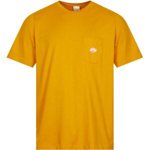 Nudie Jeans Leffe Pocket T-Shirt - Saffron  - Orange - male - Size: Small