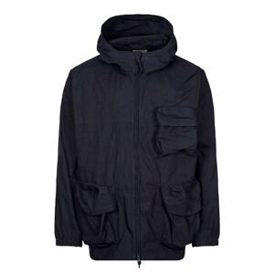 Snow Peak Cotton Parka - Indigo  - Navy - male - Size: Large