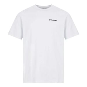 Patagonia T-Shirt P-6 Logo - White  - White - male - Size: X-Large
