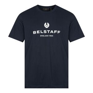 Belstaff 1924 T-Shirt - Dark Ink  - Navy - Male - Size: X-Large
