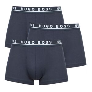 Boss 3 Pack Trunks - Open Blue  - Navy - male - Size: Small