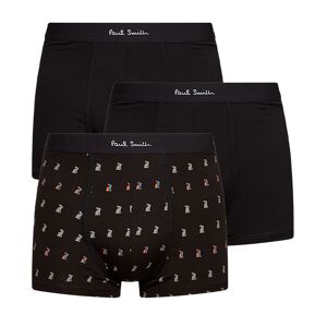 Paul Smith 3-Pack Trunks - Black  - Black - male - Size: Small