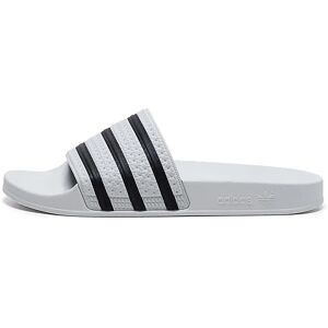 Adidas Adilette Slides - White/Black  - White - male - Size: UK 6