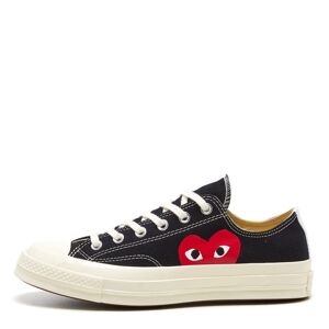 Comme des Garcons PLAY x Converse Low Top Converse - Black  - Black - male - Size: UK 7