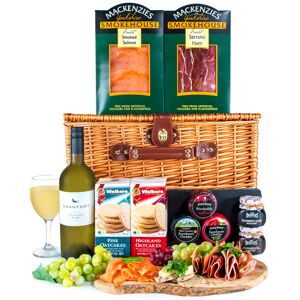 Prestige Hampers Luxury Fresh Food Basket - Christmas Fresh Food Hampers - Christmas Food Hampers - Xmas Fresh Food Hampers - Xmas Food Hampers - Family Christmas Hampers