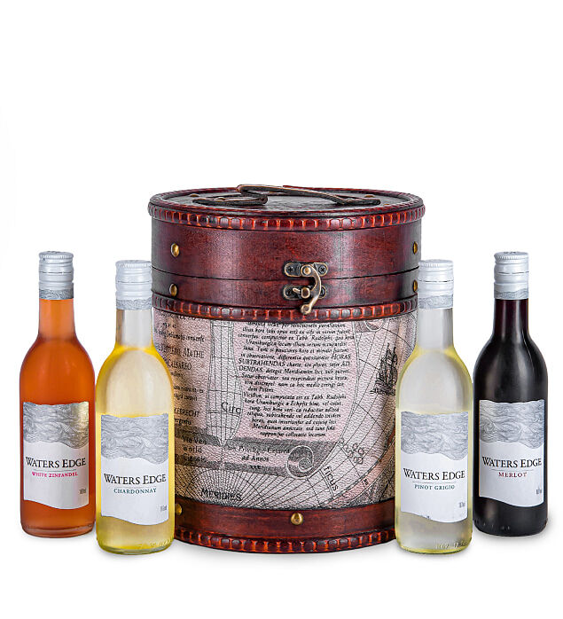 123 Flowers Explorer's Wine Case - Wine Gifts - Wine Gift Sets - Wine Gift Baskets - Wine Gift Delivery - Wine Hampers