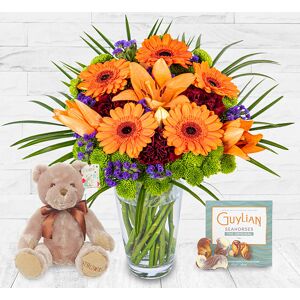 123 Flowers Joyous Charm Cuddle Bundle