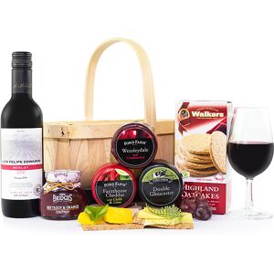 123 Flowers Cheese and Wine Basket - Cheese Gifts - Cheese Gift Delivery - Cheese and Wine Gifts - Cheese and Wine Gift Baskets - Cheese Hampers