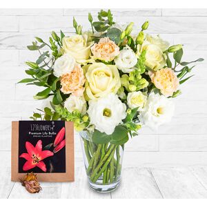 123 Flowers Blushing Elegance & Lily Bulbs