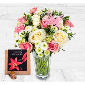 123 Flowers Rose Delights & Lily Bulbs