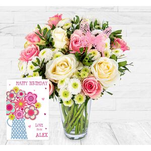 123 Flowers Rose Delights & Card