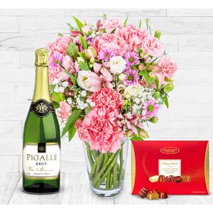 123 Flowers Classic Pretty & Pink Deluxe Gift