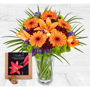 123 Flowers Joyous Charm & Lily Bulbs