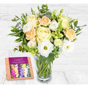 123 Flowers Blushing Elegance & Gladioli Bulbs