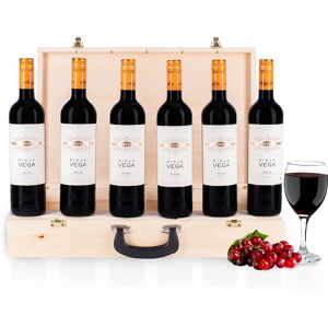 123 Flowers Connoisseur's Wine Case - Luxury Wine Gifts - Wine Gifts - Wine Gift Delivery - Wine Hampers - Wine Hamper Delivery