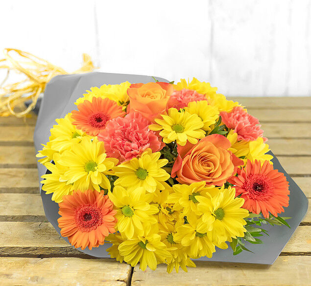 123 Flowers Golden Delights - Flower Delivery - Flowers By Post - Next Day Flowers - Send Flowers - Online Flower Delivery